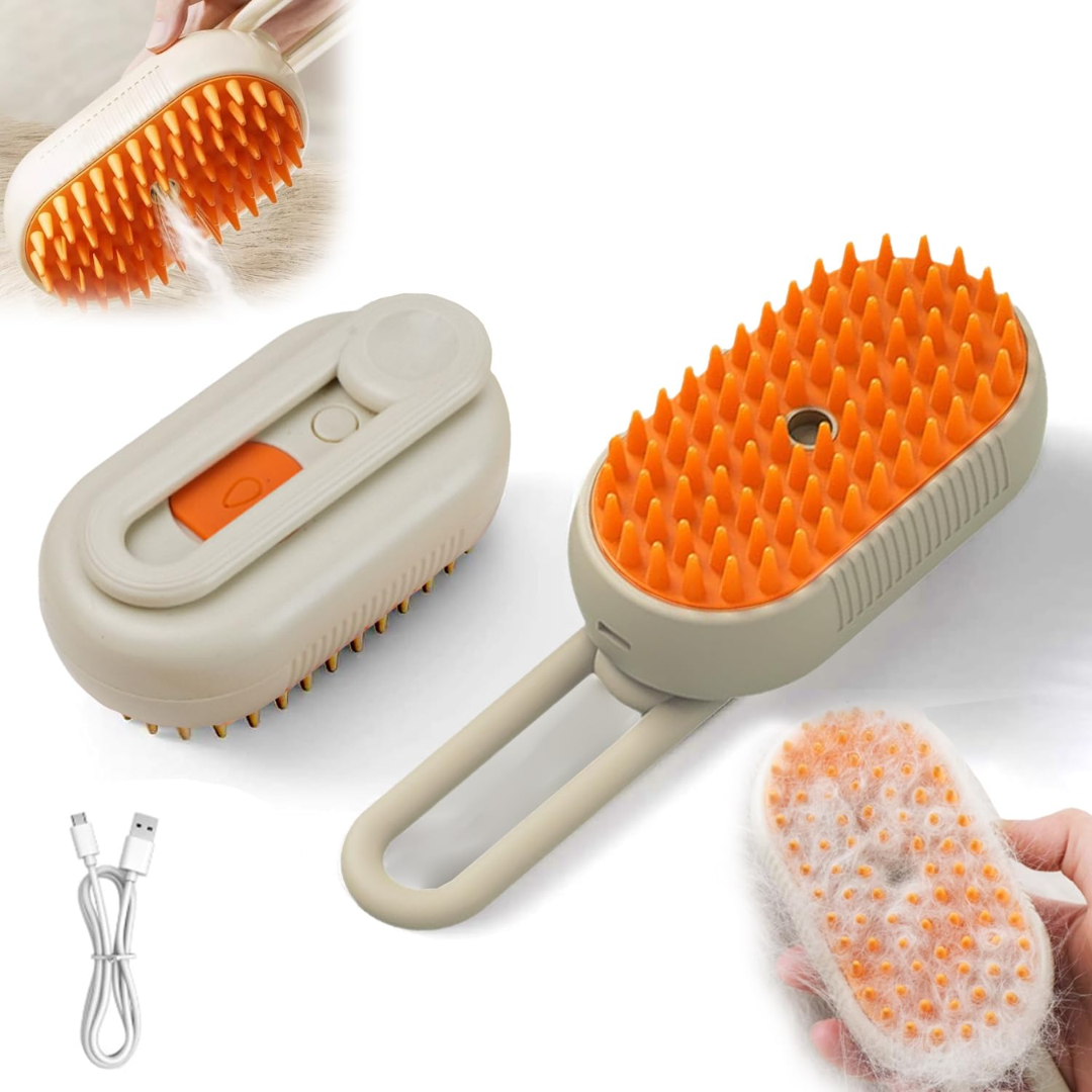 cepillo a vapor para mascotas